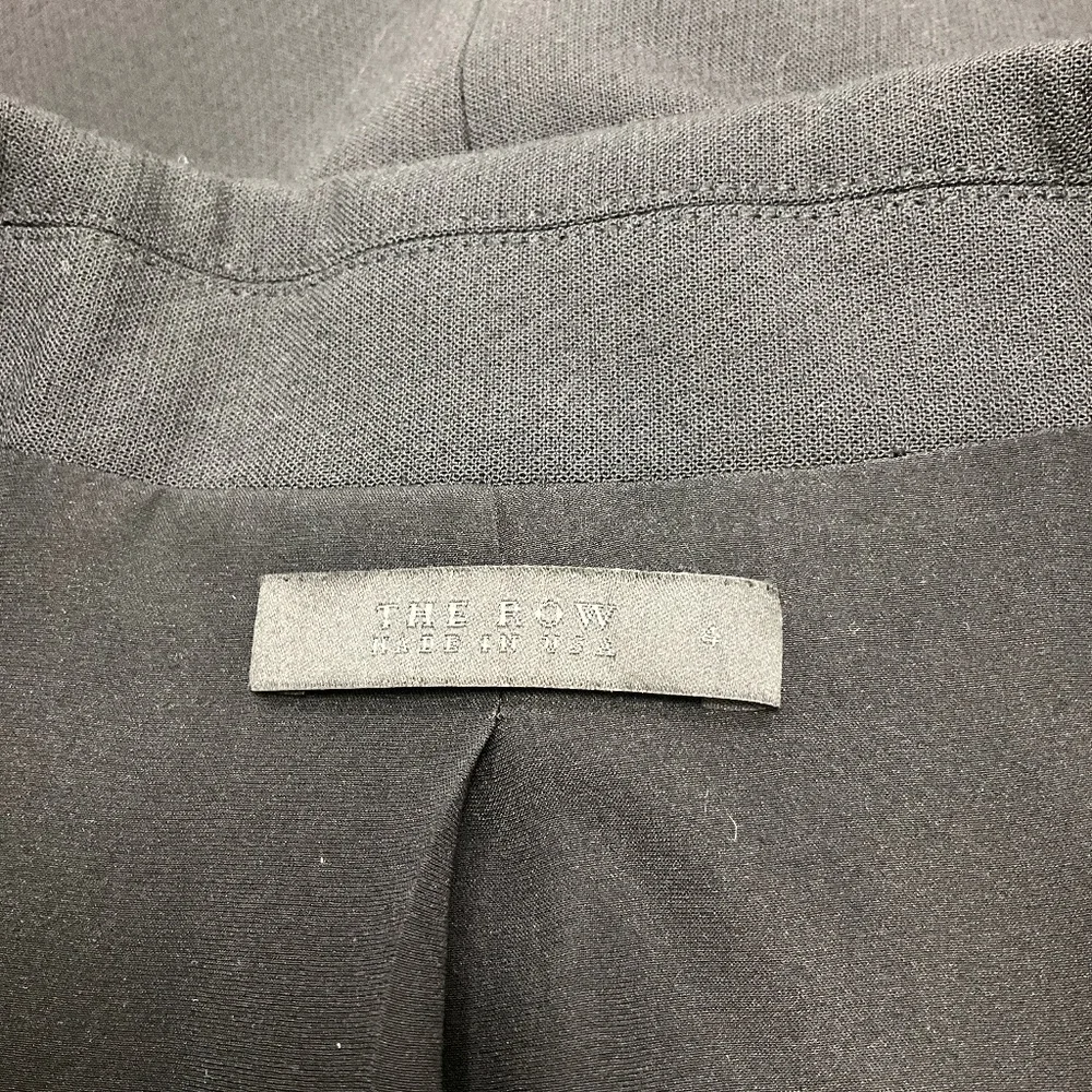 THE ROW BLACK CREPE JACKET - Picture 4 of 4